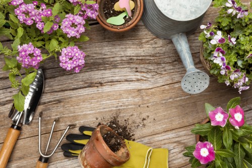 Gardeners Teddington caring for a well-kept local garden