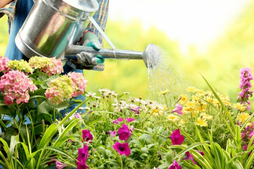 Local transfer station use for garden materials